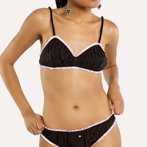 NWT Morgan Lane Dixie Bra and Panty Set (XL top, M bottom) - Picture 2 of 9